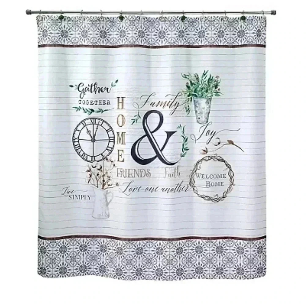 Modern Farmhouse Shower Curtain